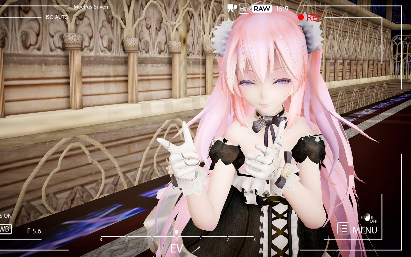 【压制测试】巡音MP4格式( ω )_MMD·3D_动