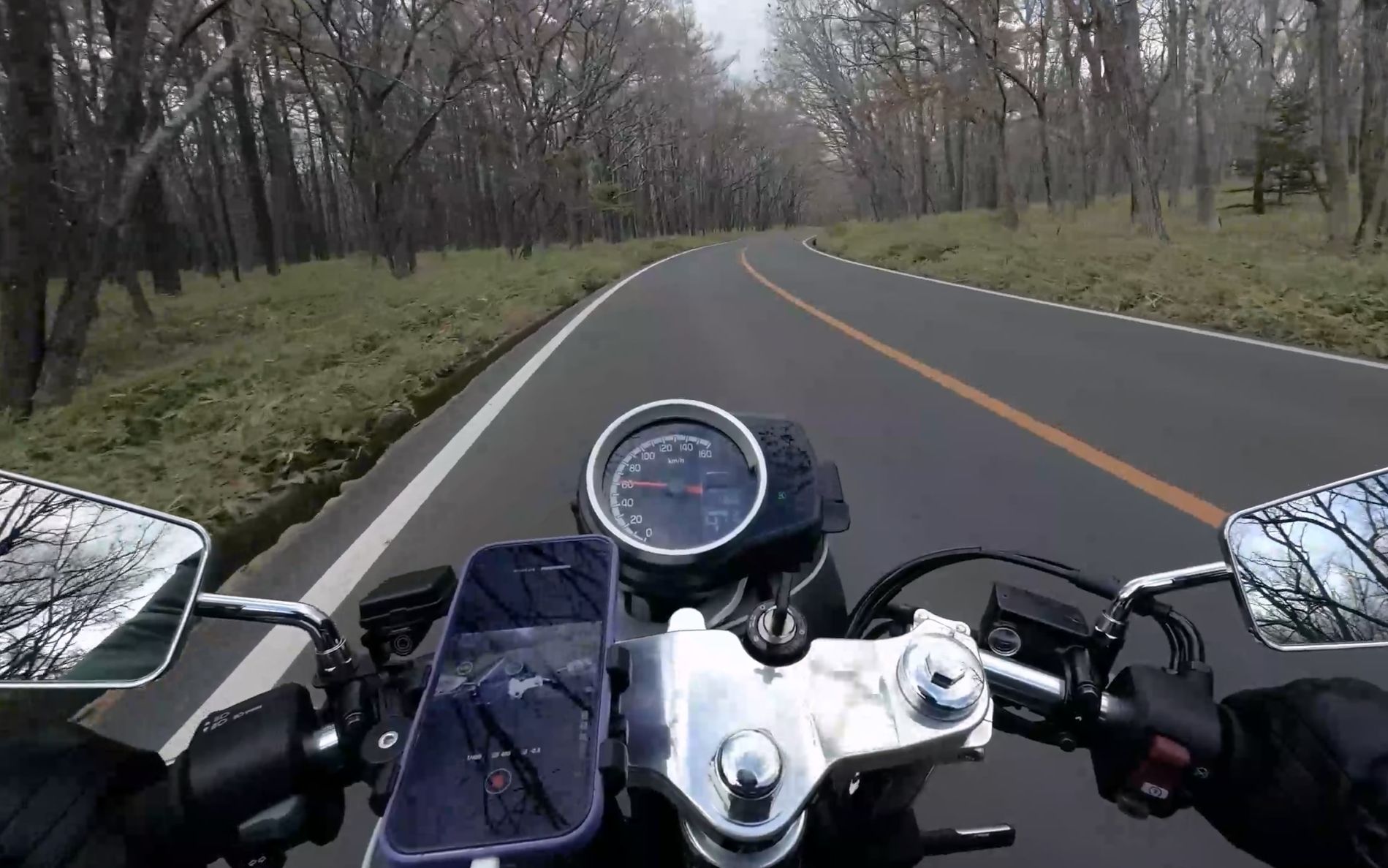 【日本摩托记录】【本田gb350】栃木日光之旅 中禅寺湖边至戦場原 下