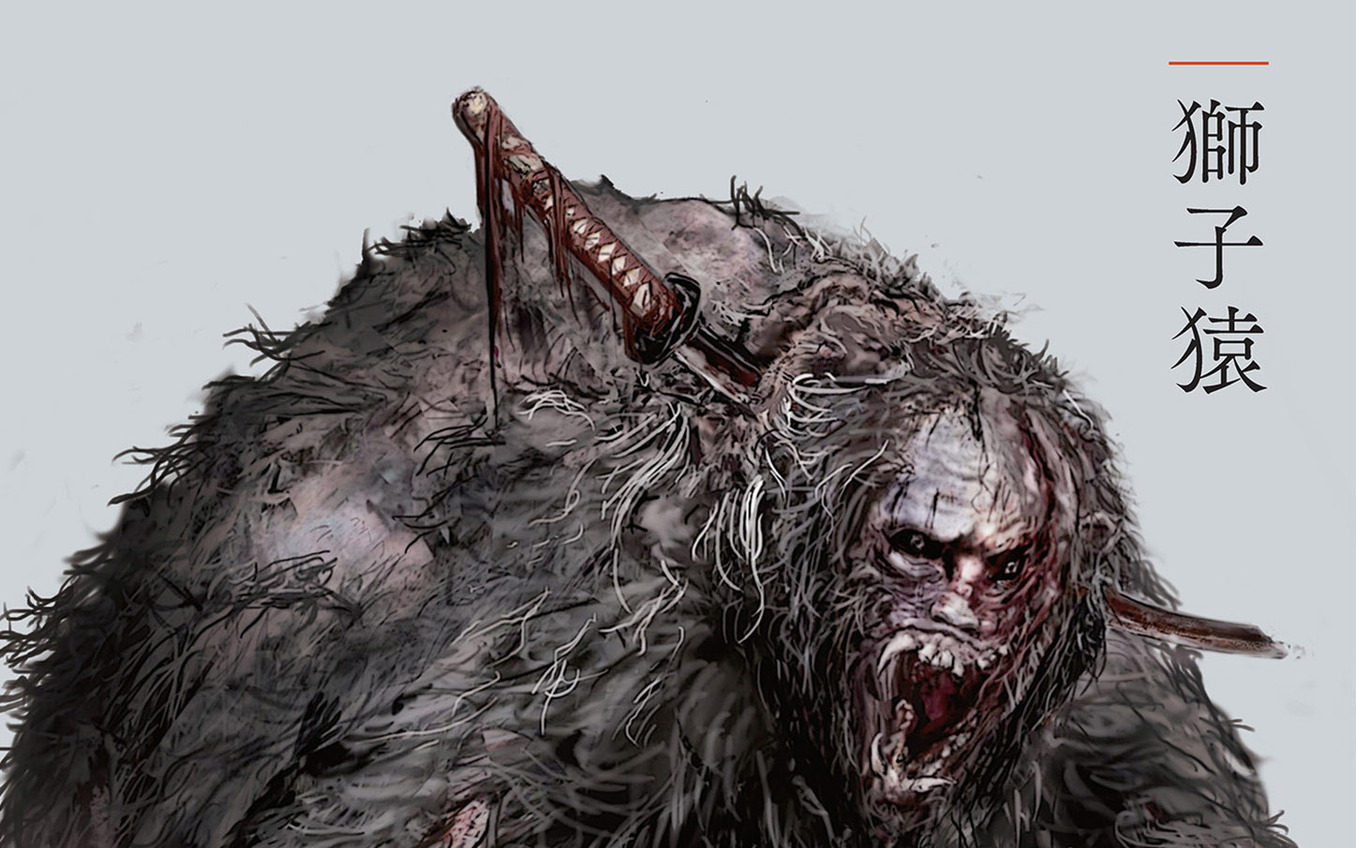 手残玩只狼 - 狮子猿
