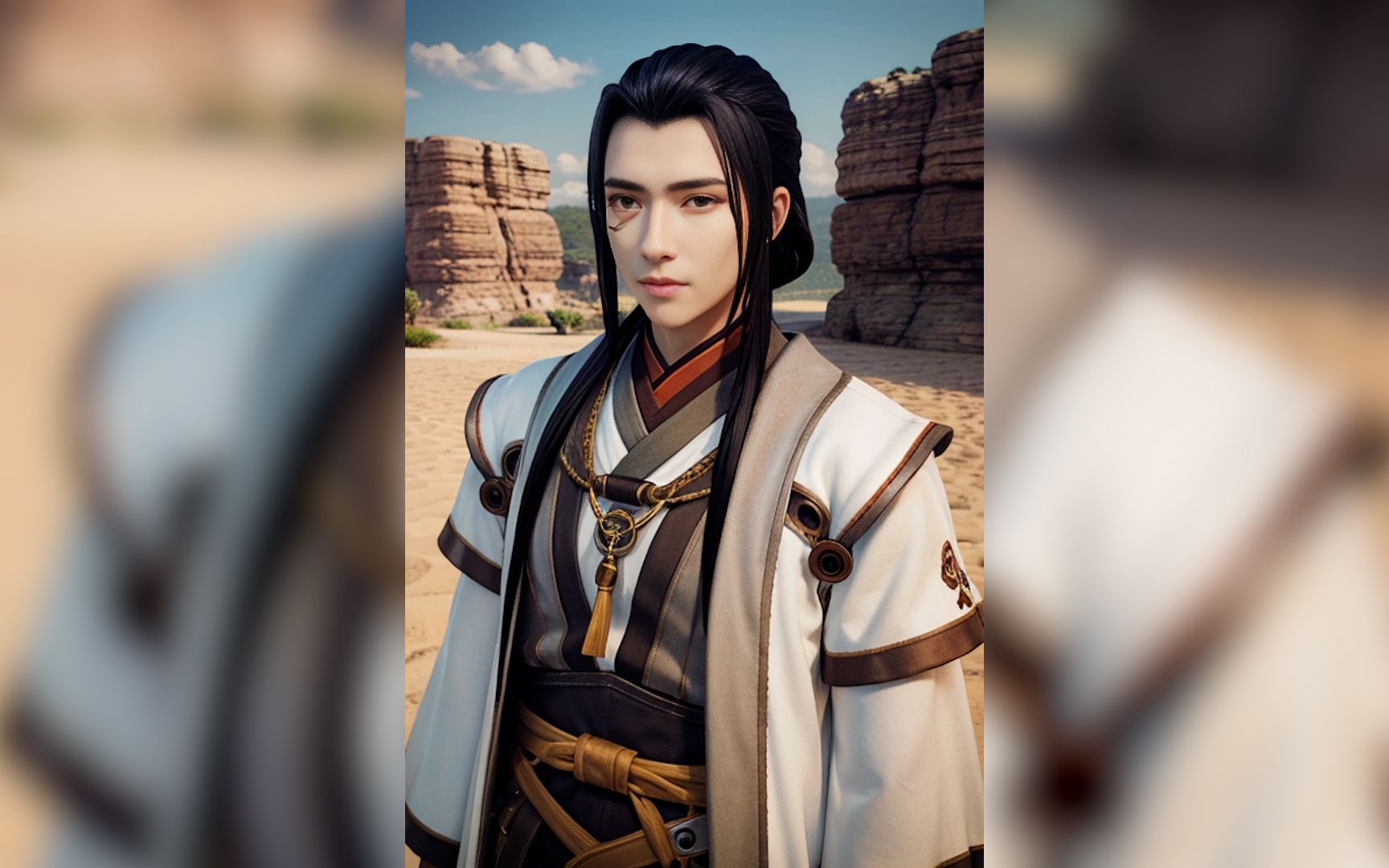 ai绘画 古剑奇谭二 谢衣