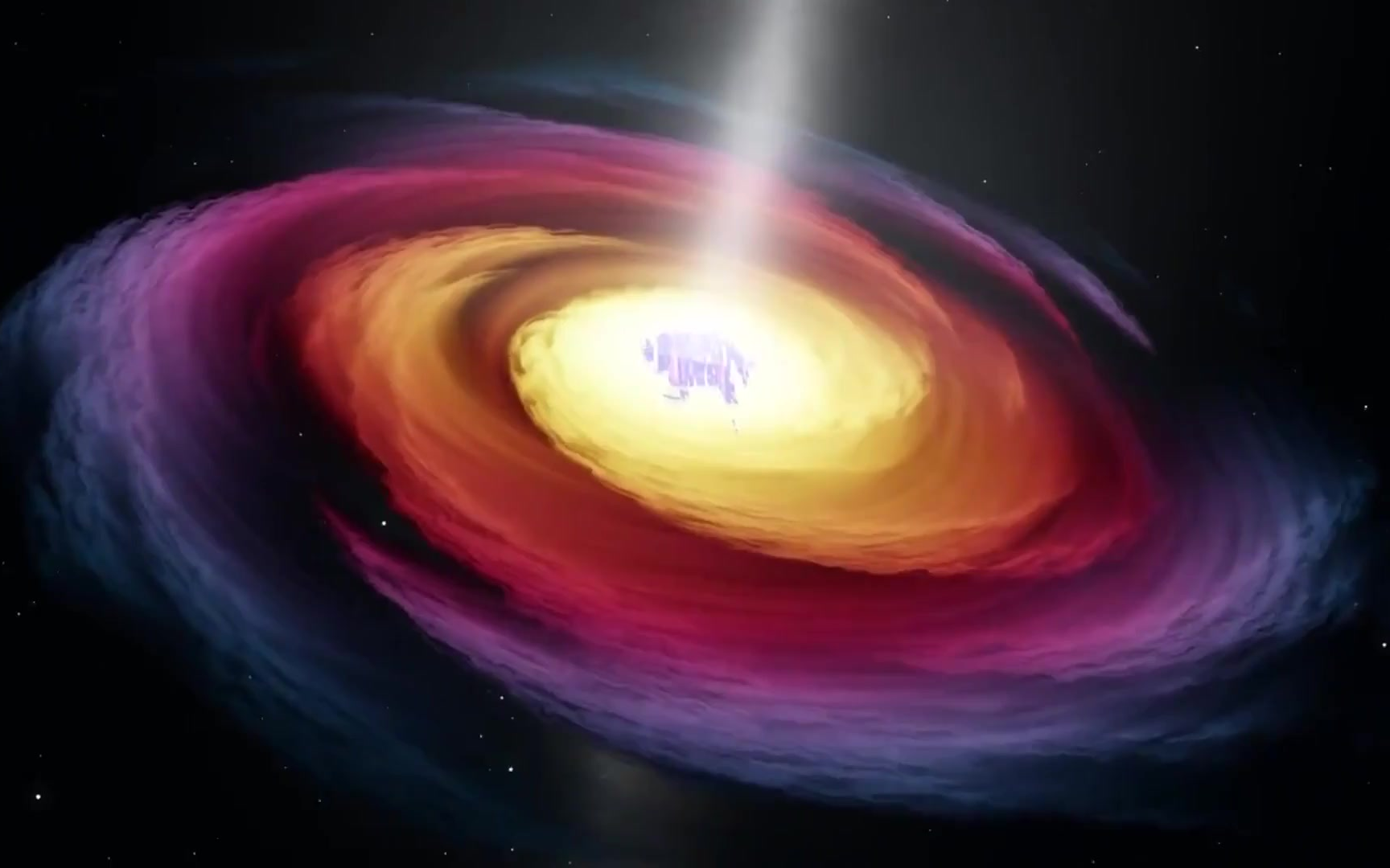 ae模板-银河系黑洞漩涡暴风眼特效的动态logo片头模板标识品牌商品