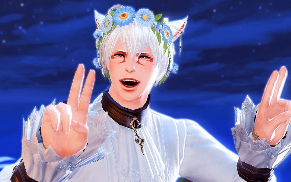 【ff14】!猫男的三丽鸥cos大挑战!