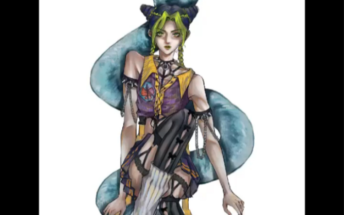 两年前画的徐伦立绘(自己印了立牌