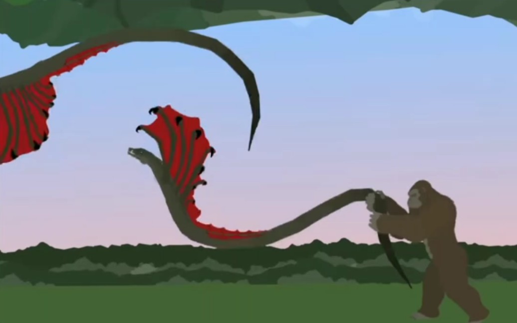 同人版金刚大战鸣蛇姐妹