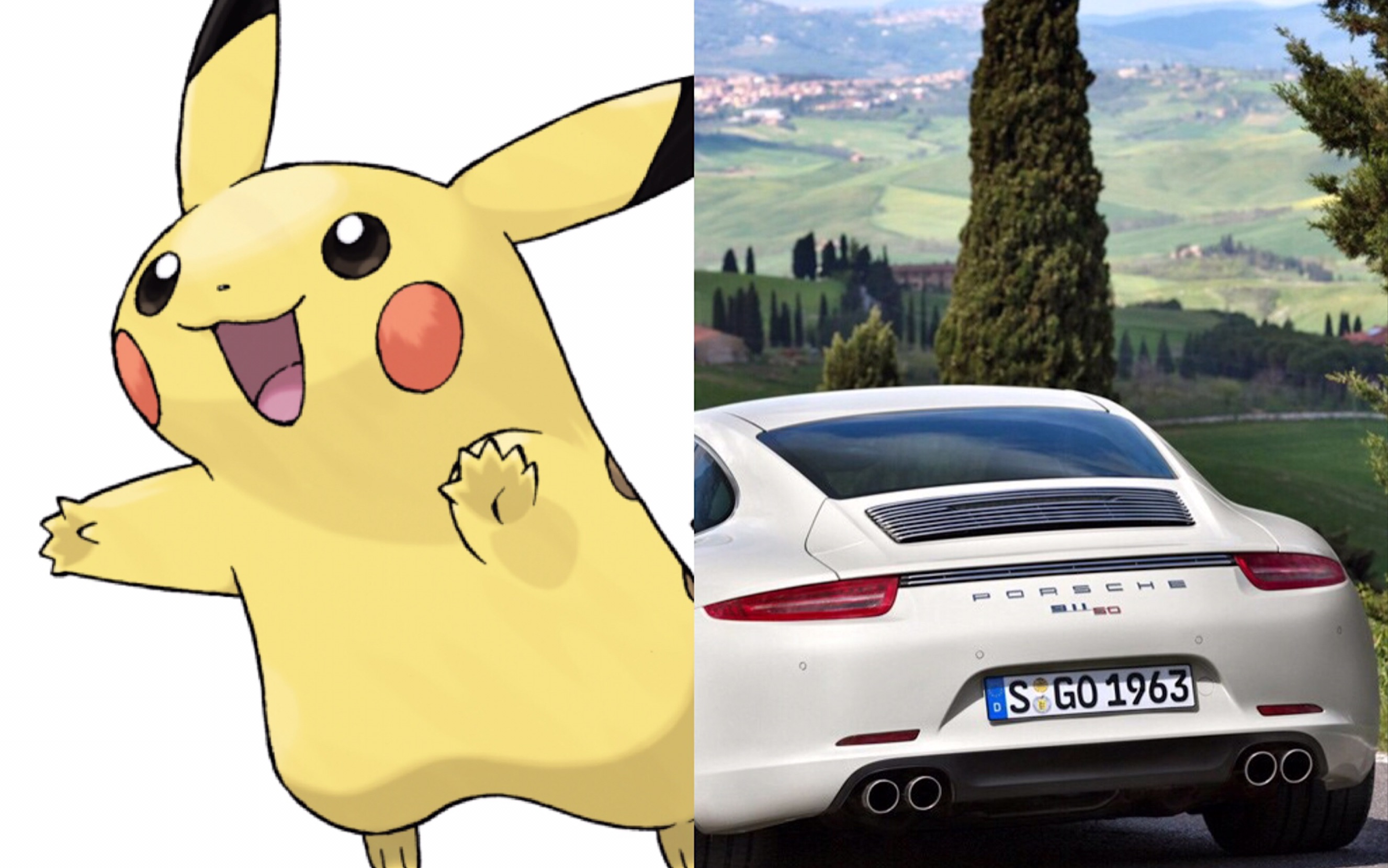 【mix】保时捷911 皮卡丘=?