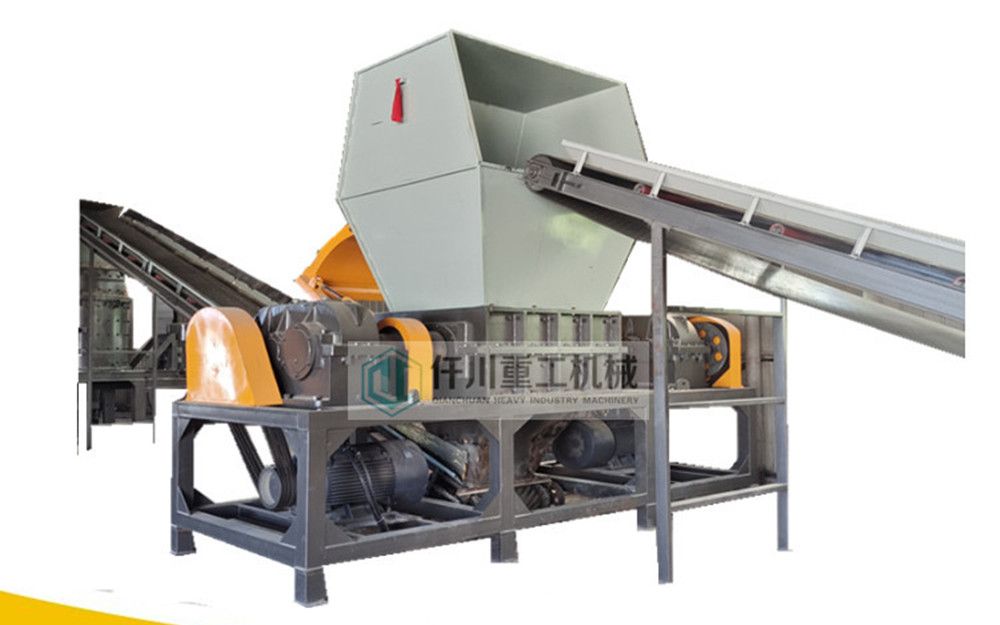 废旧冰箱撕碎分离设备 冰箱冰柜分解生产线 废旧冰箱拆解分选机