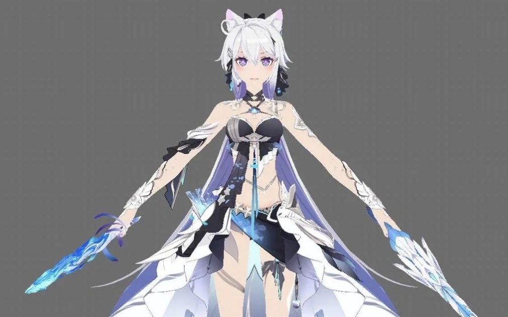 《崩坏三》泳装御三家 呆鹅皮肤