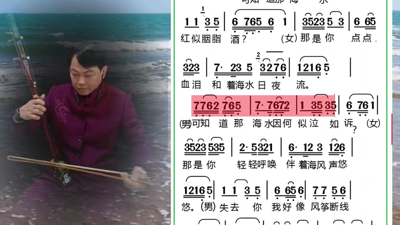 二胡独奏海滩别学琴乐理知识看见音乐计划