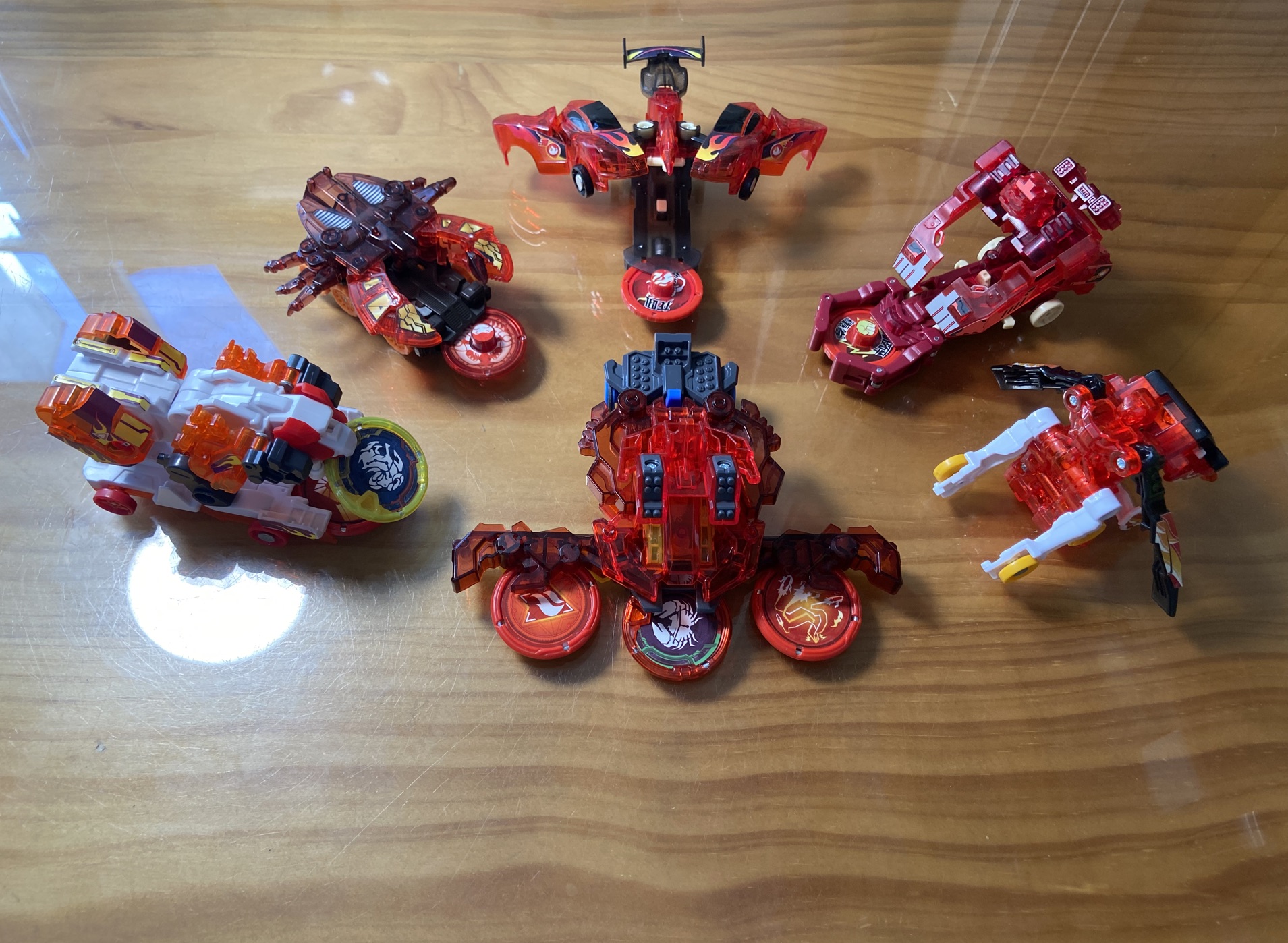 爆裂飞车 火红烈焰飞车军团 酷炫变形