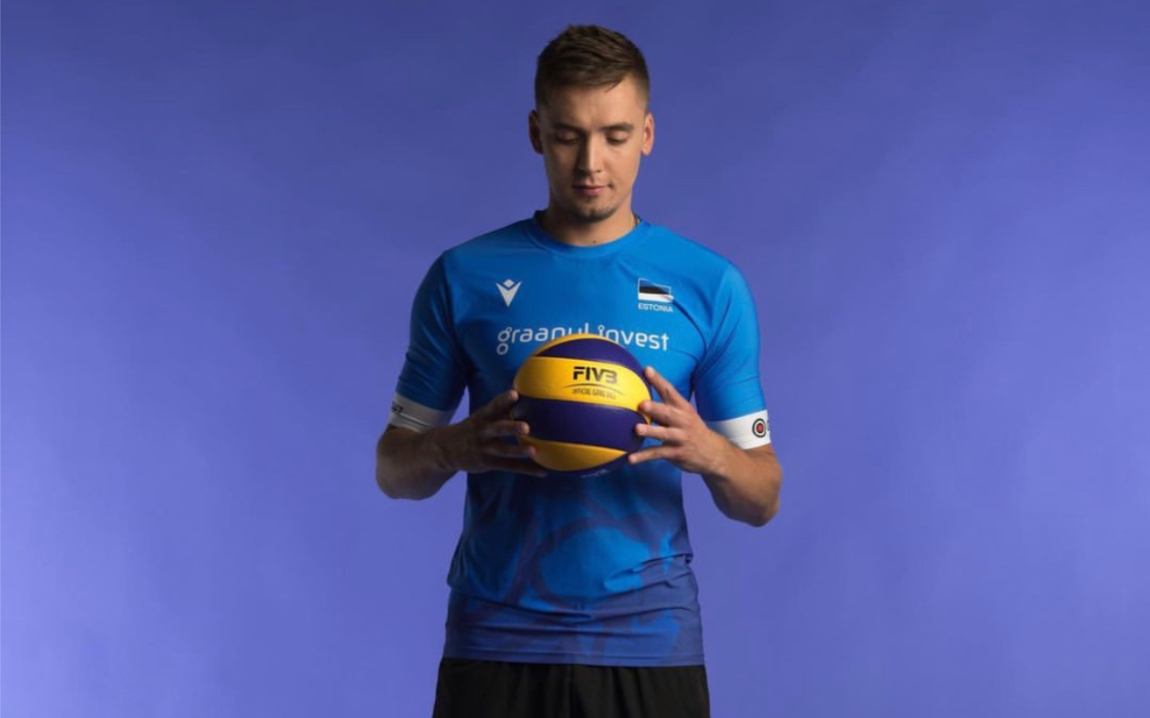 2019男排欧锦赛 爱沙尼亚男排主攻 robert taht 个人集锦
