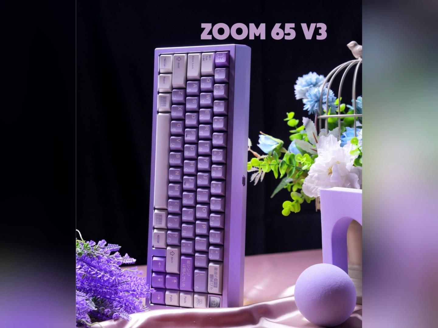 烟光凝而暮山紫——zoom65 v3|7种结构||meletrix|zoom|客制化键盘
