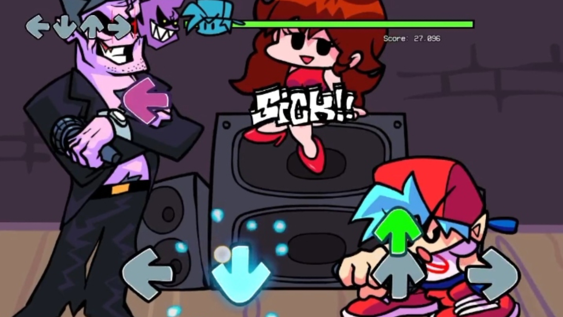 无声实况初玩fnf周五夜放克1