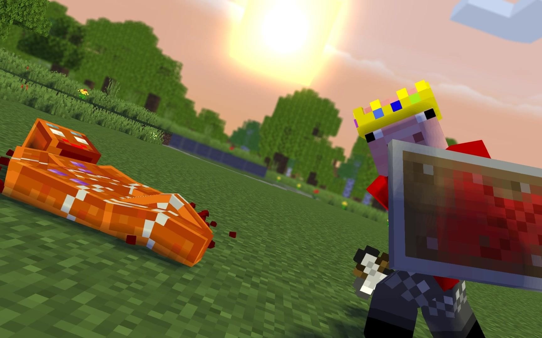 【我的世界动画】techno战斗