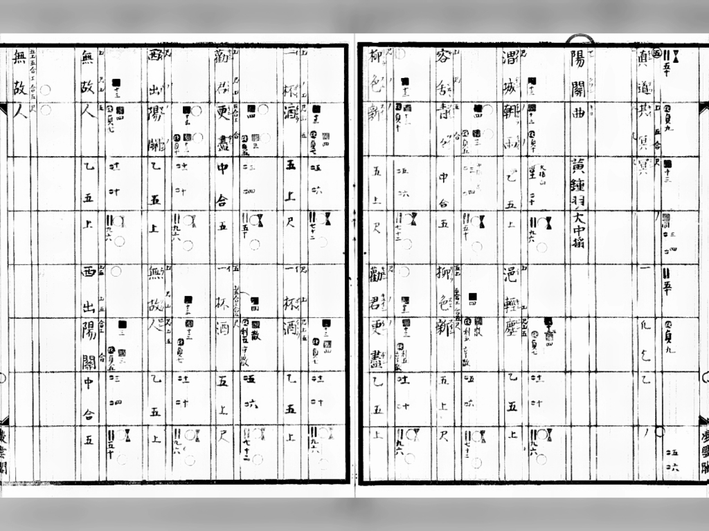 渭城曲/送元二使安西/阳关三叠([唐]王维)据《魏氏乐谱》|古谱清唱系列哔哩哔哩bilibili