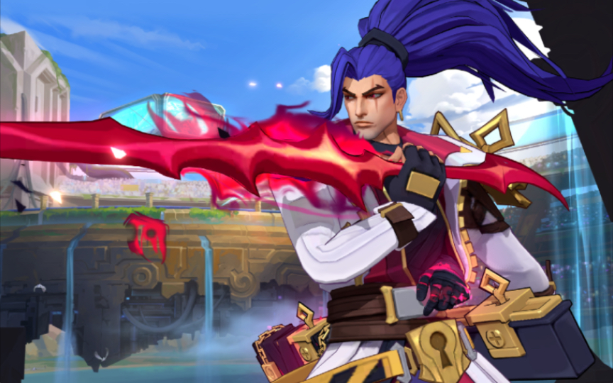 lol手游~[4k]mini6上的斗魂无双~亚索