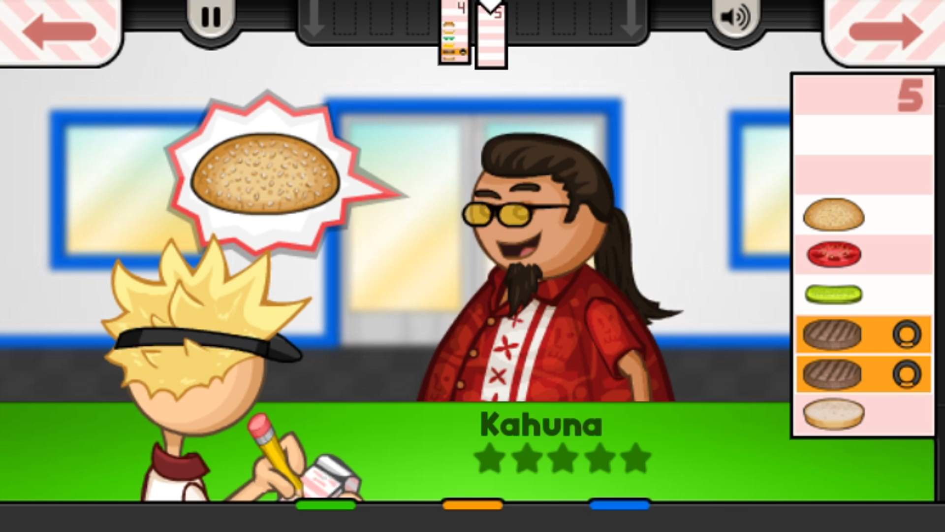 老爹汉堡店 第三天