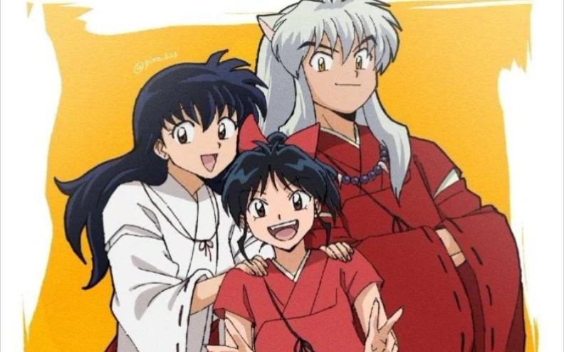 半妖的夜叉姬第41集,犬夜叉一家终于团聚了,还是有着当年的味道,二狗