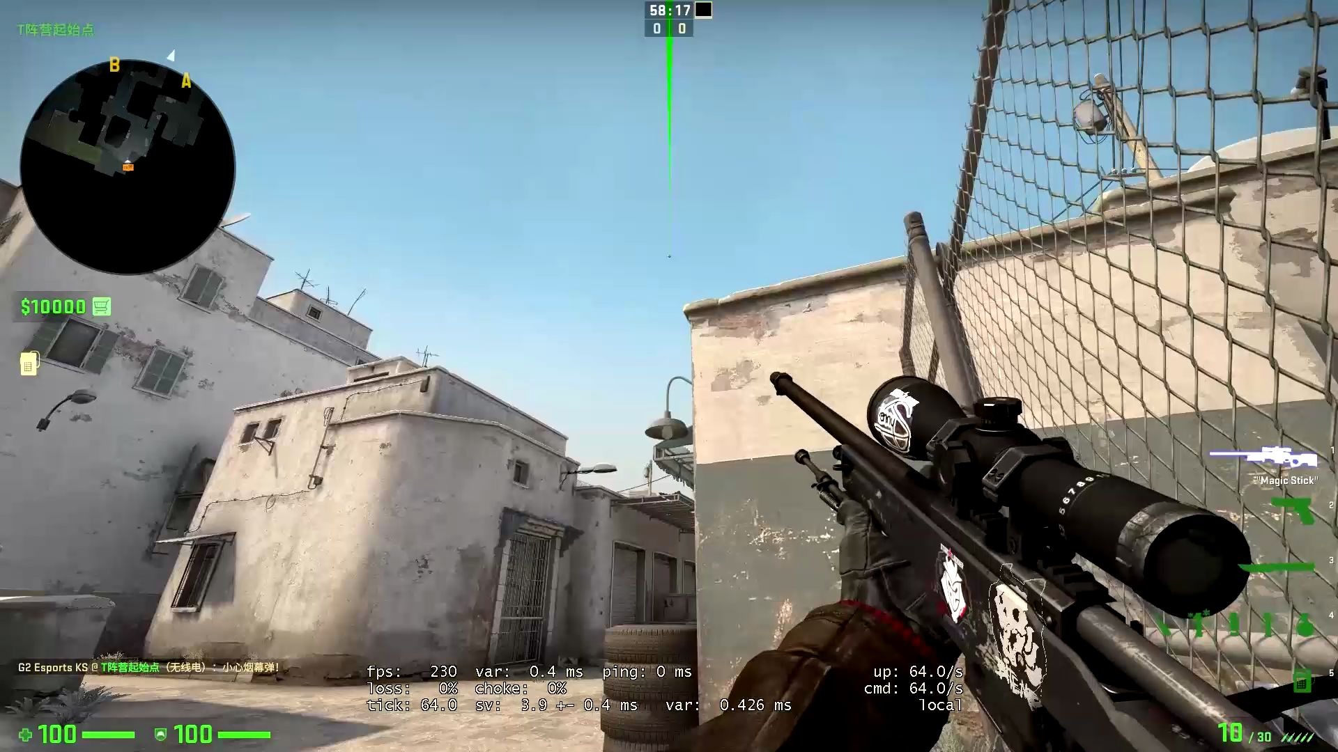 列文虎克dust2挂门烟