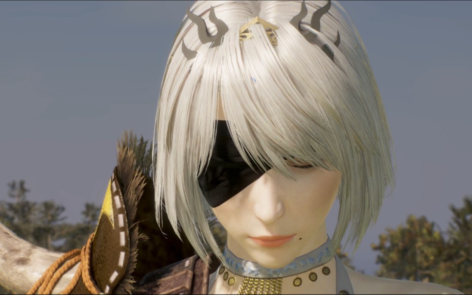 当吕布娶了2b,真三国无双8帝国,尼尔2b小姐姐捏脸