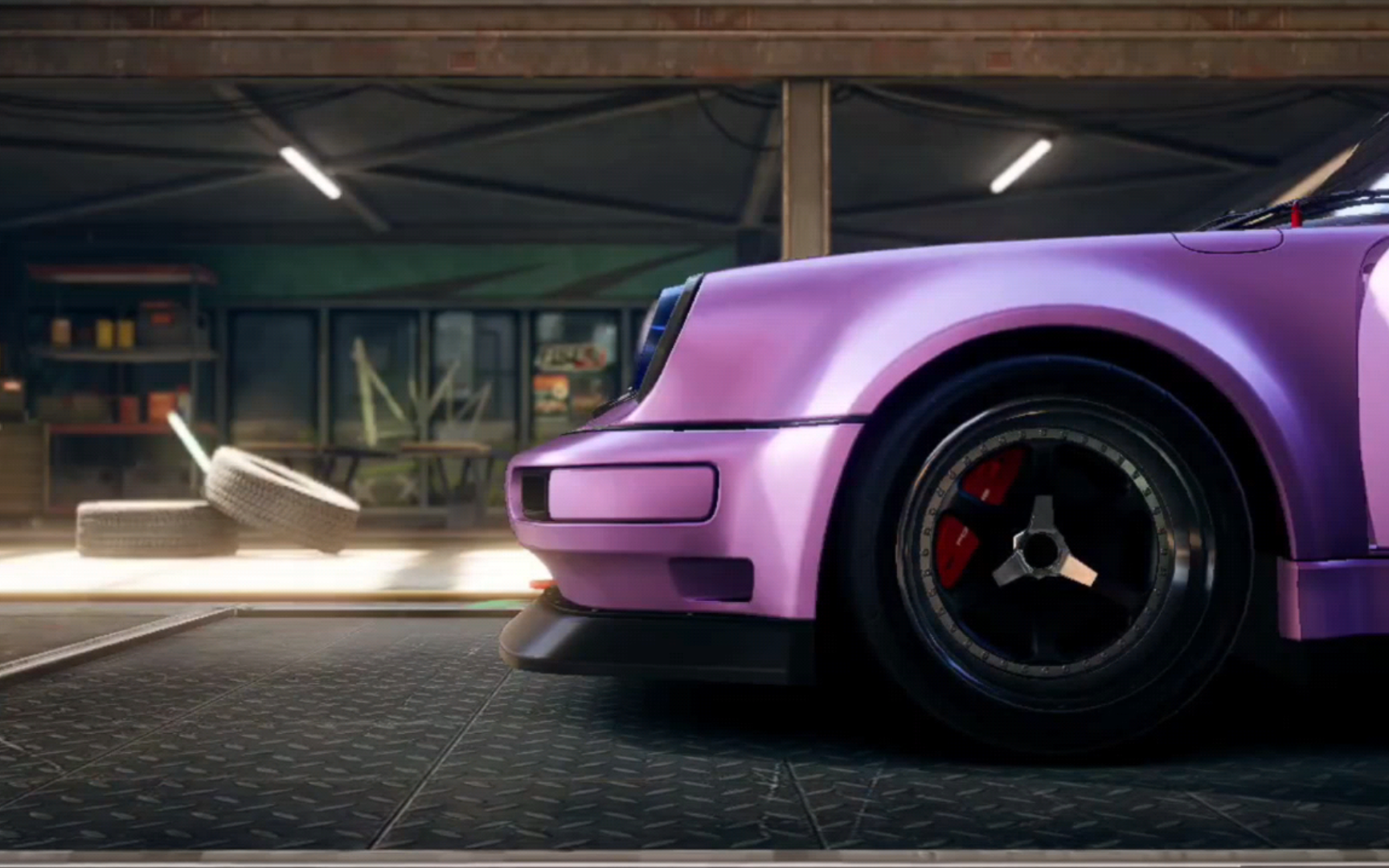 【极品飞车手游】抽车现场,保时捷911 turbo(964) 紫色