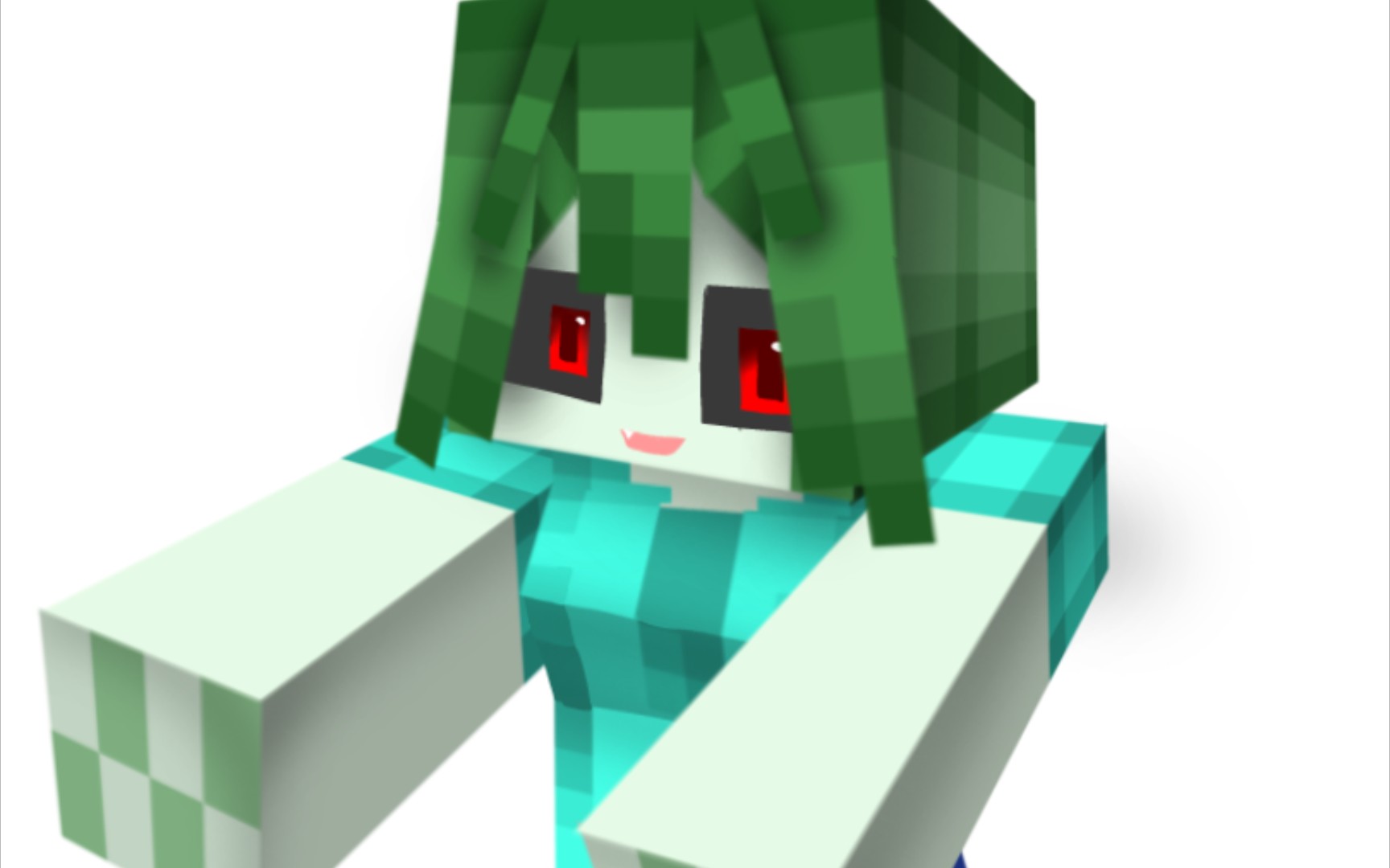 【指绘】萌萌哒的minecraft僵尸娘!