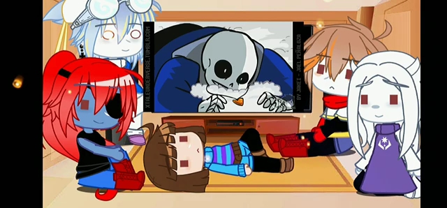 undertale react to underverse ep.3!