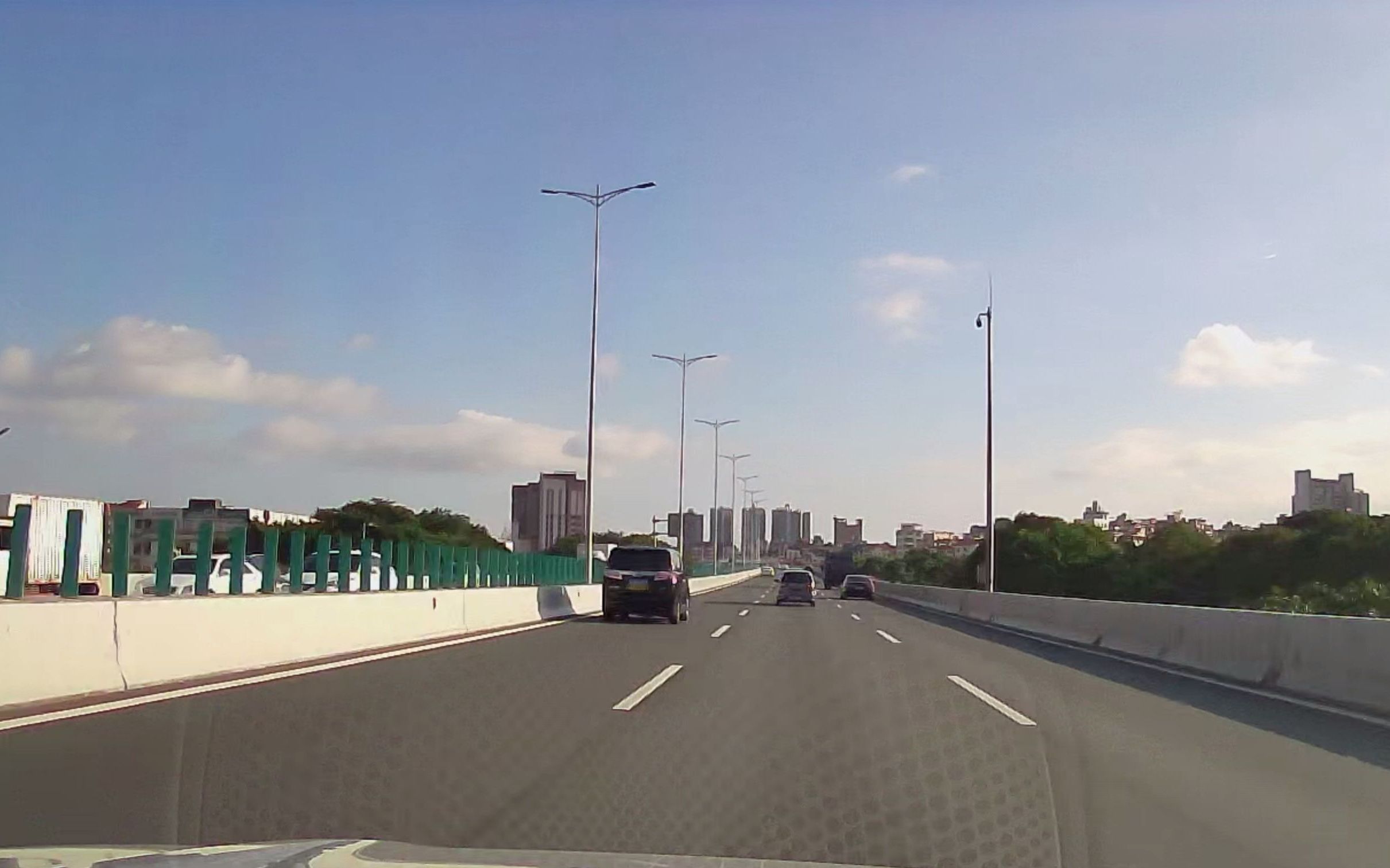 自驾粤高速s41广州机场高速全程音乐歌曲风景视频