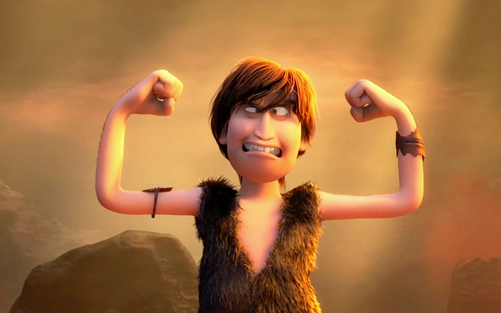 搞笑野蛮人电影:最菜鸡的野蛮人小弟,逆袭成为野蛮人老大