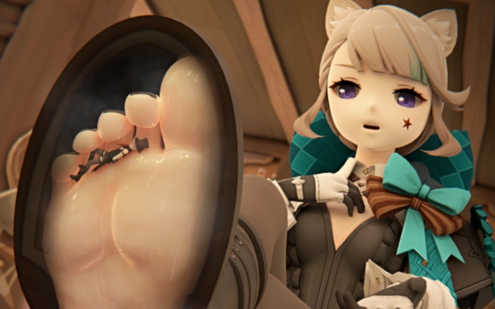 【giantess】琳妮特的皮靴监狱