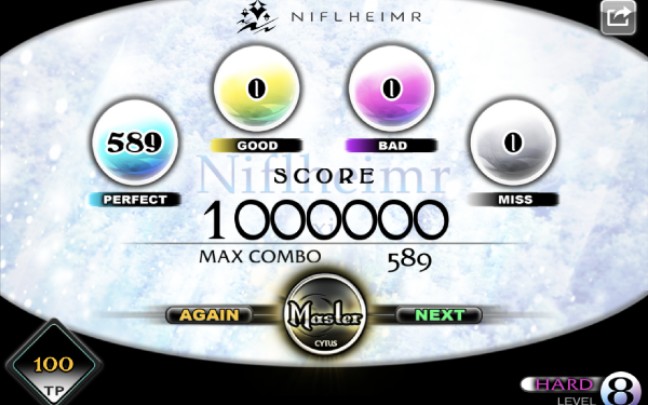 [图]【Cytus】[冰雾之国]Niflheimr HD lv:8 mm(tp:100) by:Zenisda