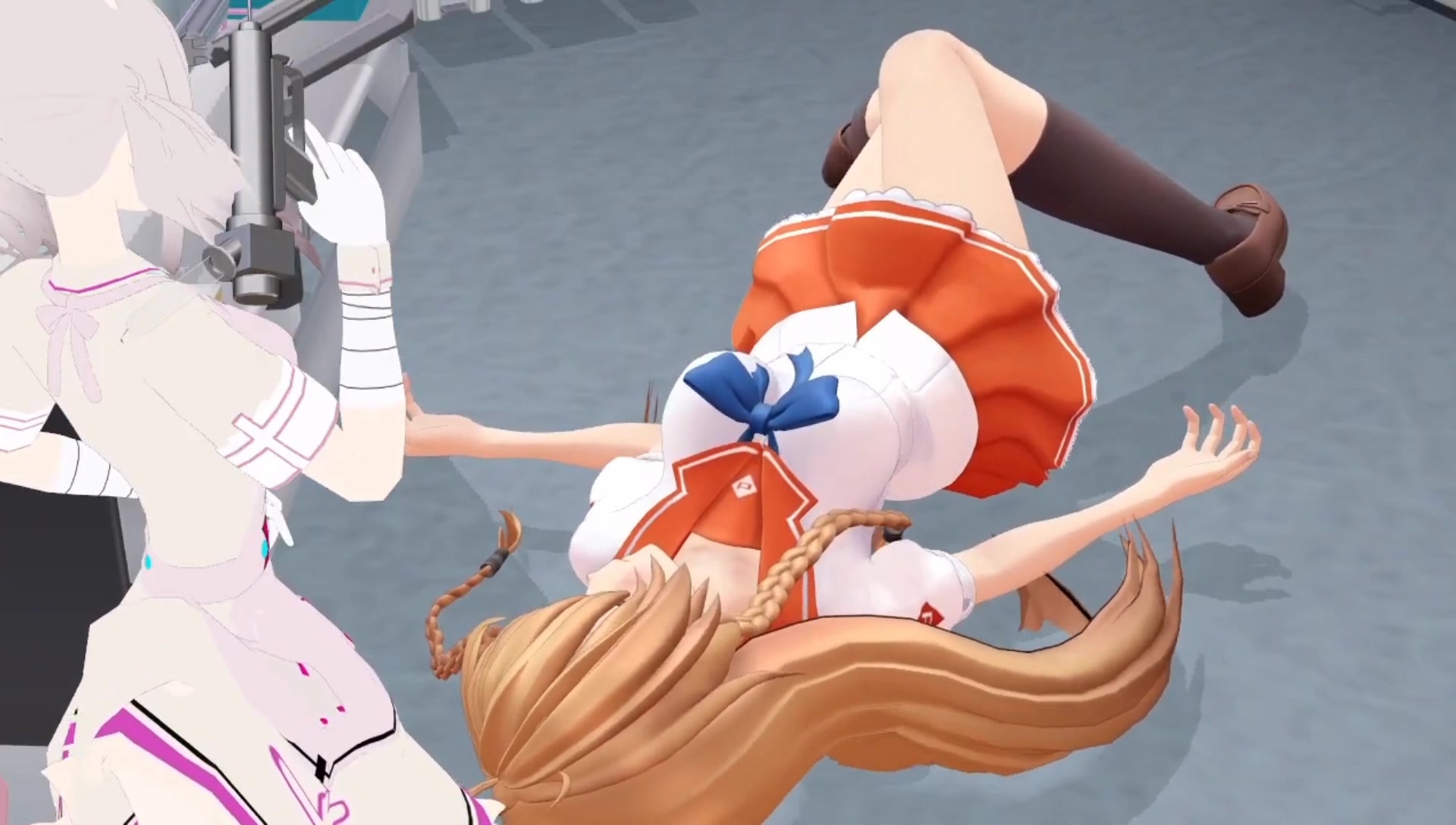 mmdgiantessgrowing末永みらい巨大化