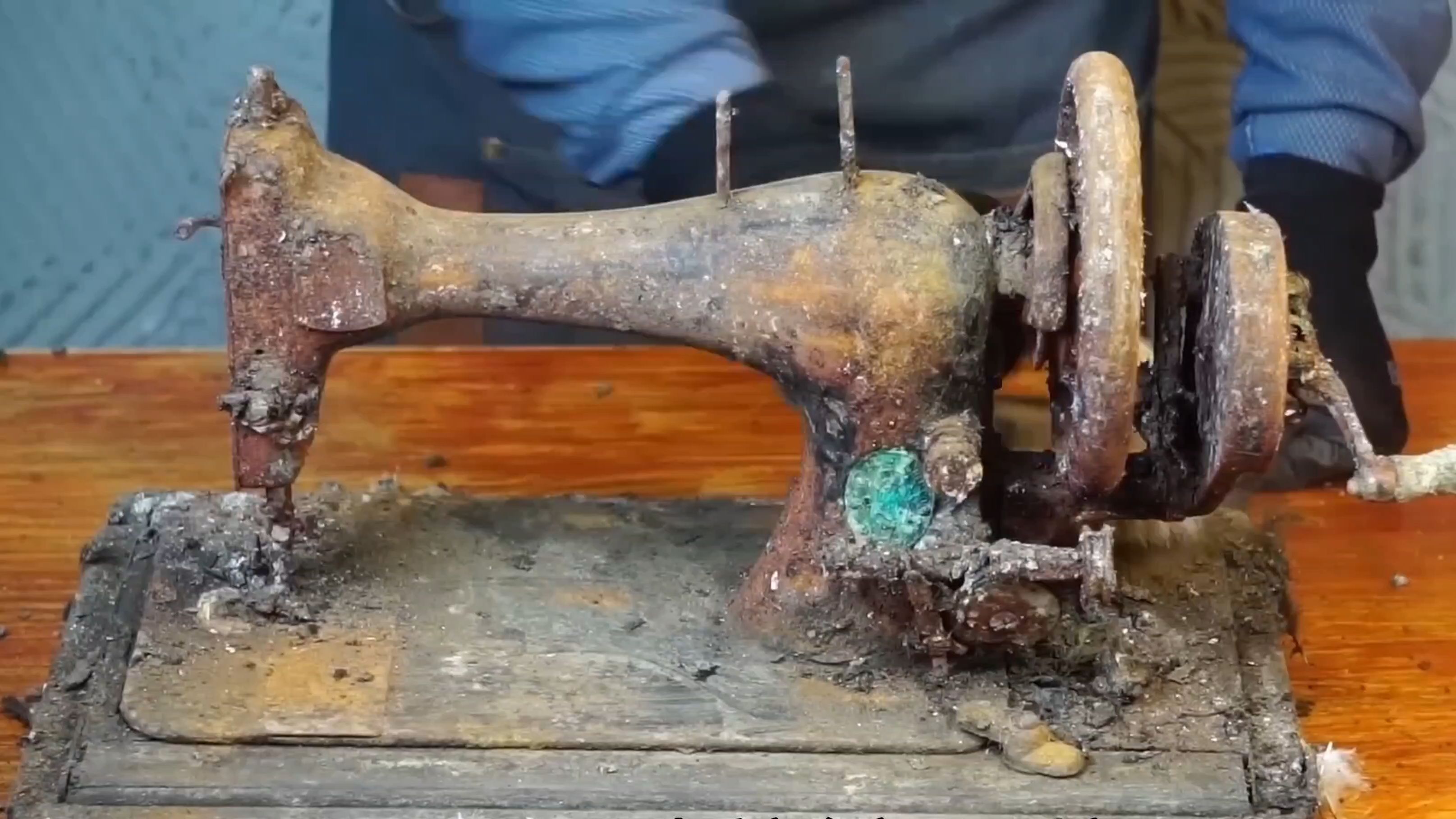 修复老式缝纫机