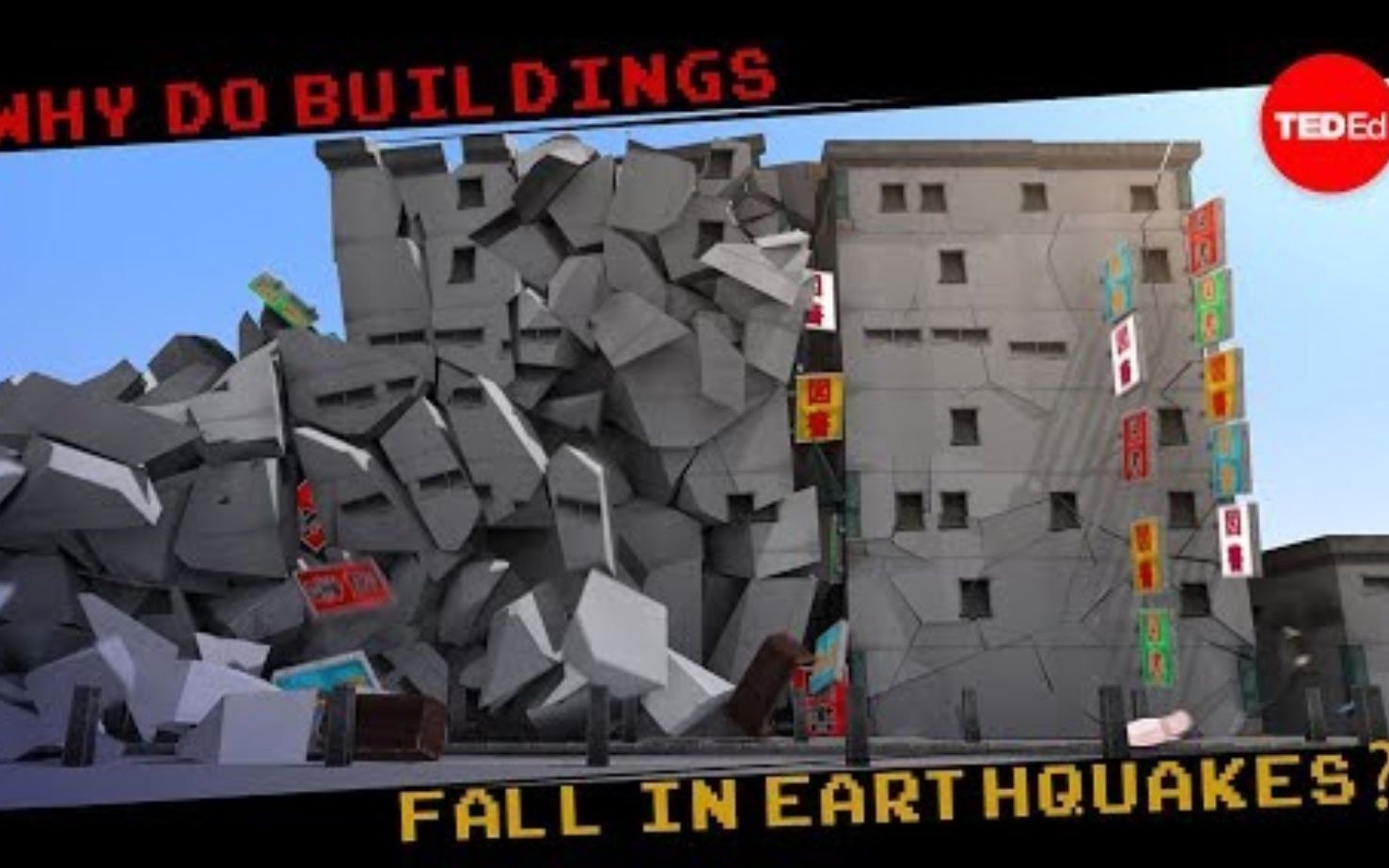 [图]【Ted-ED】为什么建筑物在地震时倒塌 Why Do Buildings Fall In Earthquakes