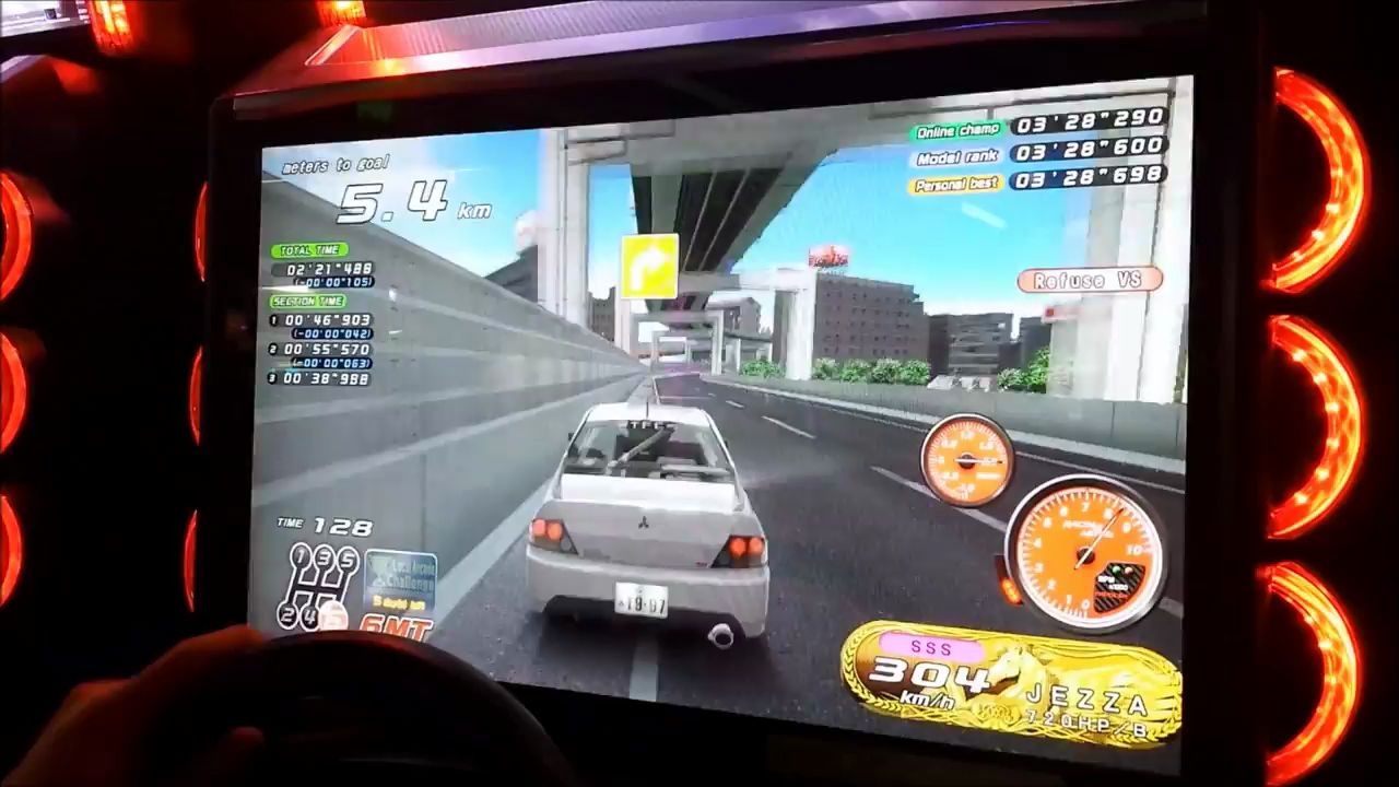 【湾岸4/转载】澳洲ta一哥igor三菱e9福冈计时 328.