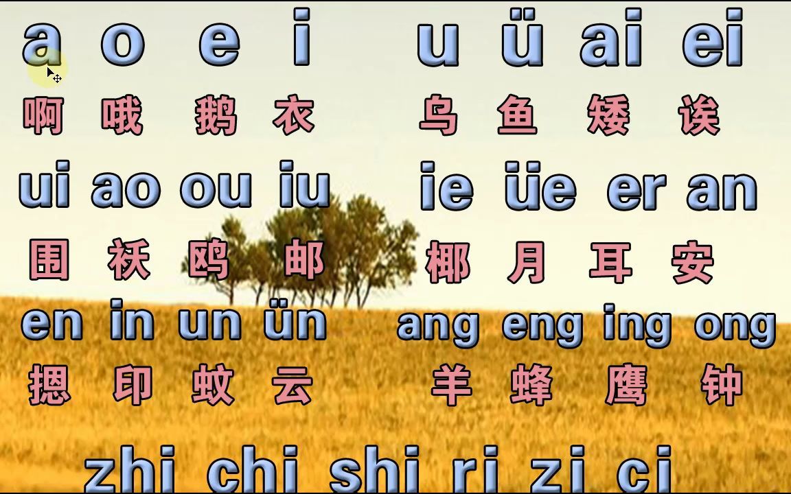 零基礎學習拼音拼讀教學視頻中老年成人微信手機聊天打字