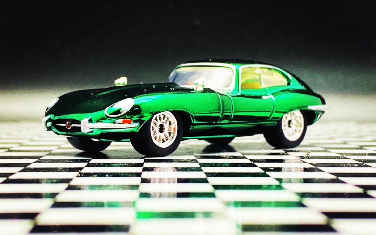 风火轮rlc 捷豹e type 英伦绿