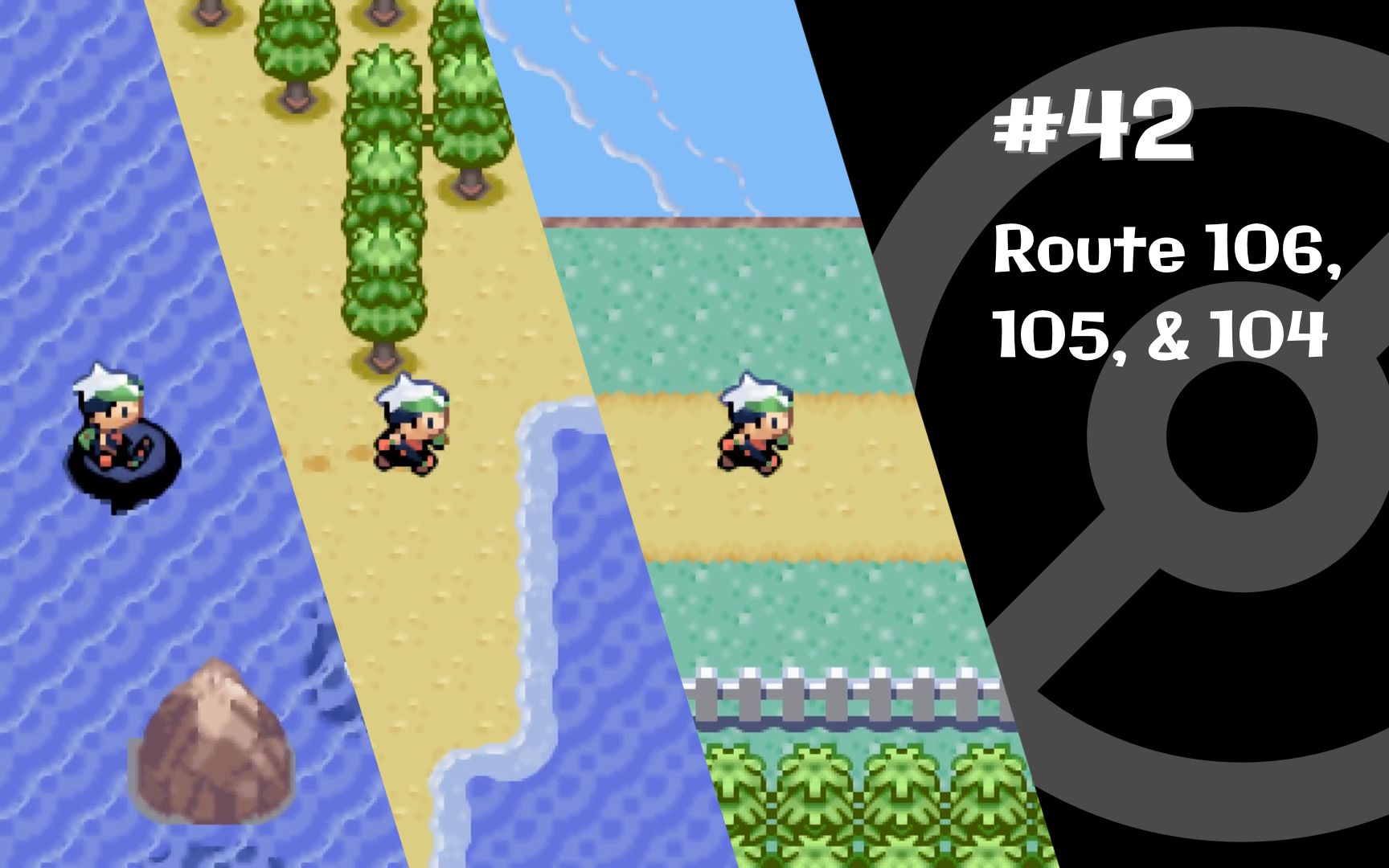 pokemon emerald ep.42 route 106, 105 & 104!