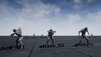 Unity动画 – 狼人动画集 Werewolf AnimSet