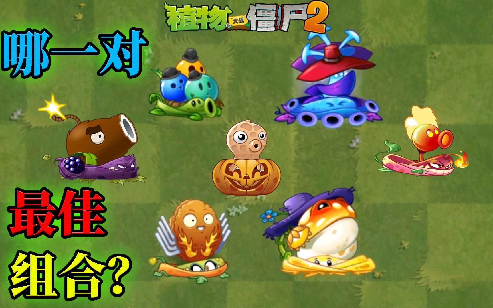 pvz2重疊植物搭配 誰是最佳組合?