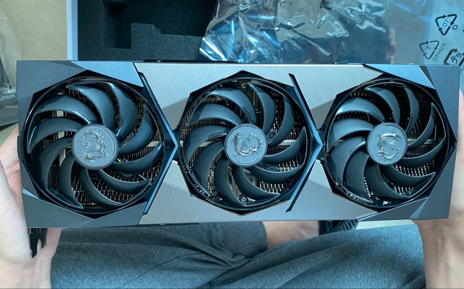 开箱3080ti超龙矿卡2201