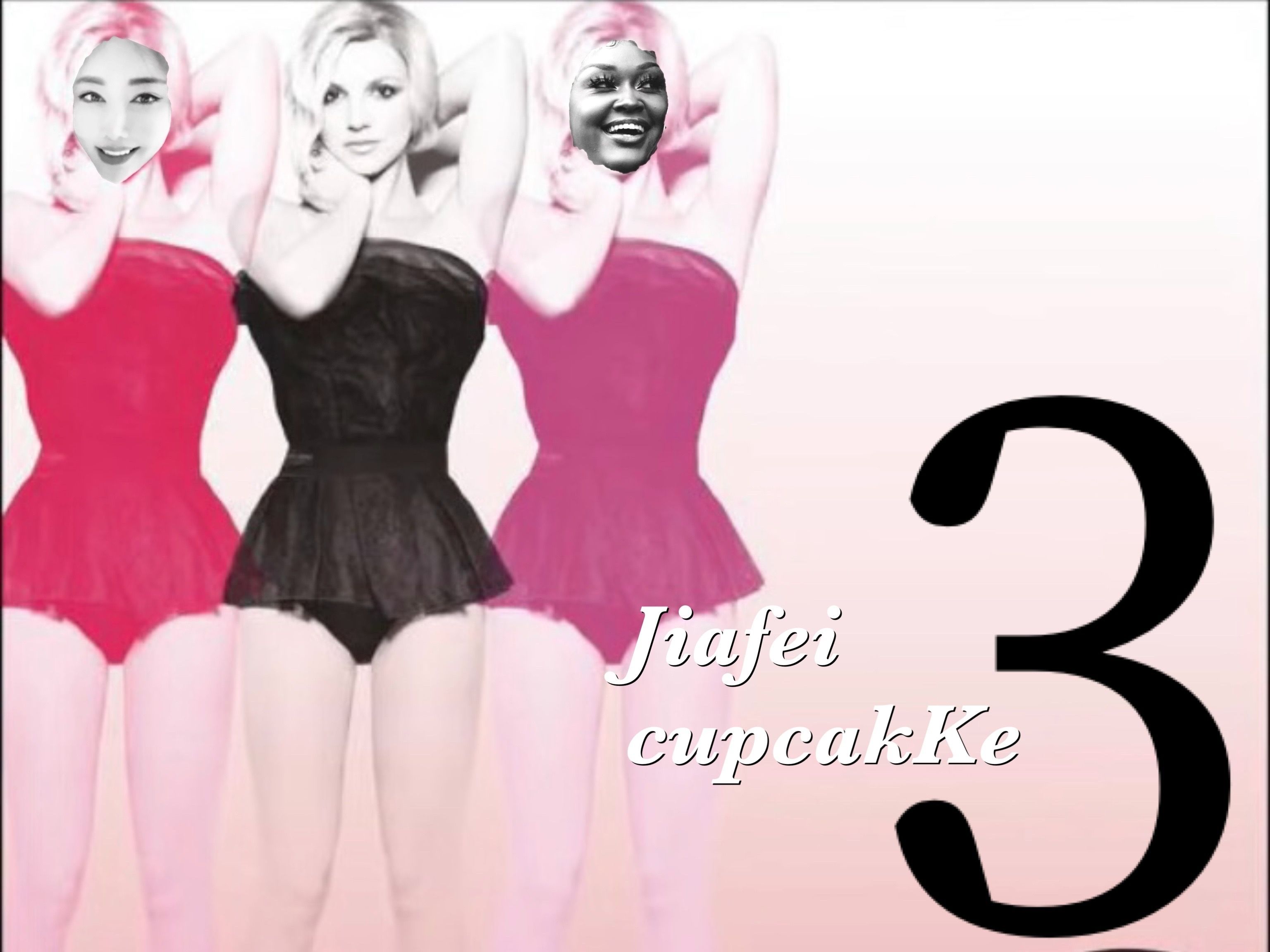 Jiafei/cupcakKe  3 (3人行产品) 布兰妮 Britney Spears哔哩哔哩bilibili