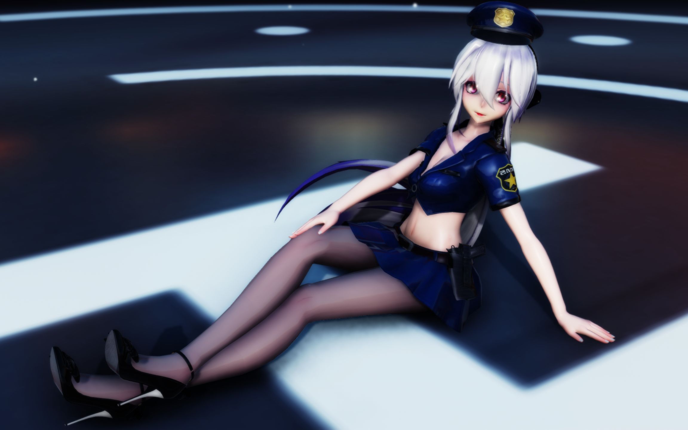 [mmd]警察弱音 一骑当千 (116611)嘿嘿嘿