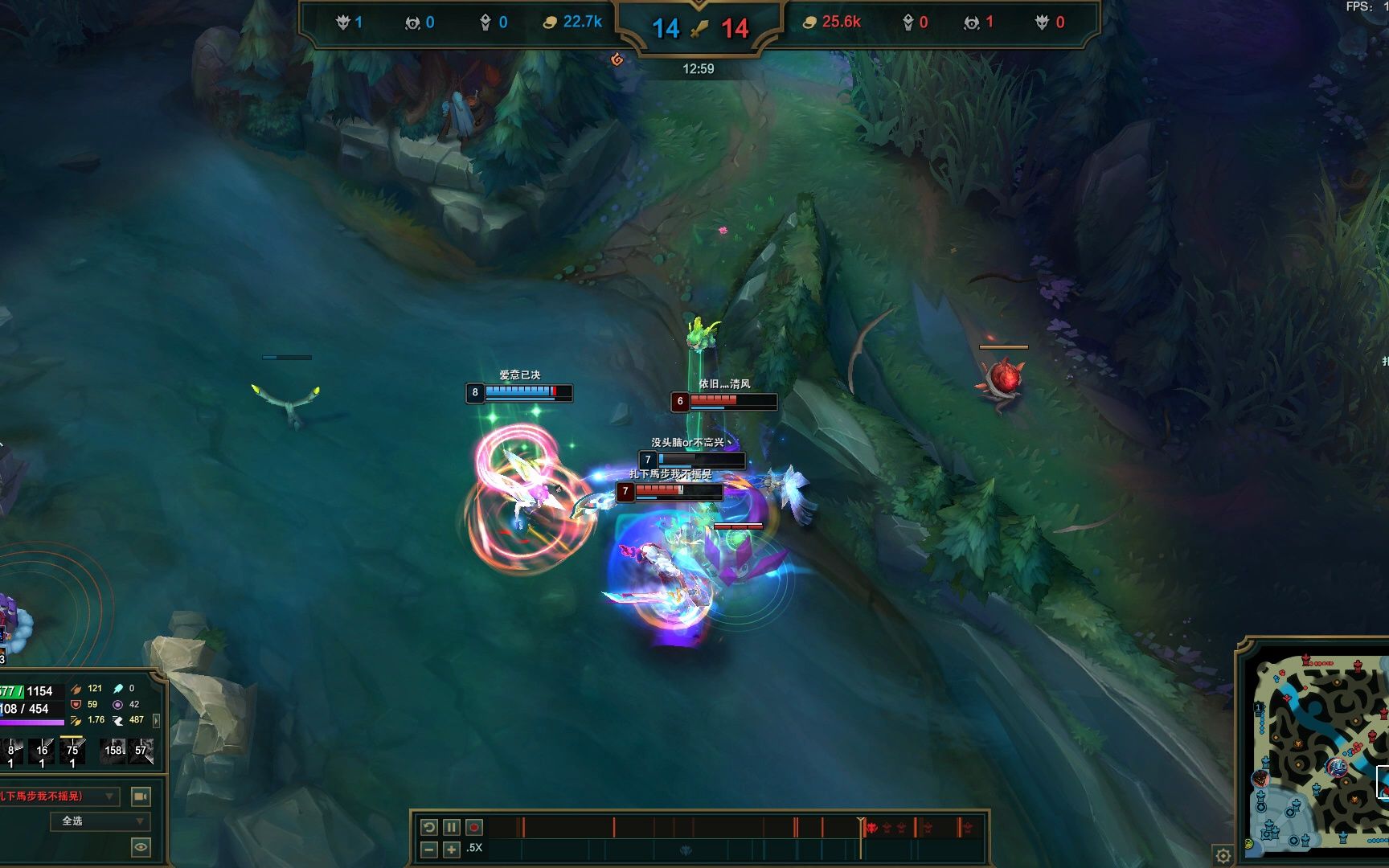 一些剑圣q躲技能的细节