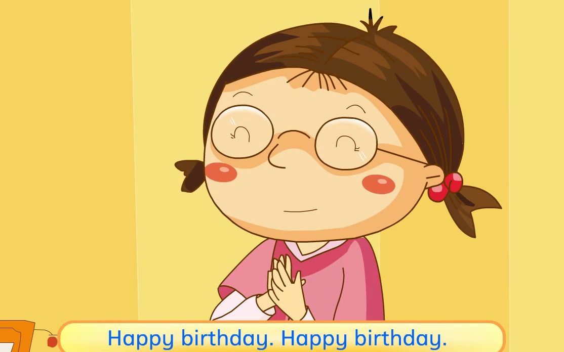 【1b】english song: happy birthday to you (u6)
