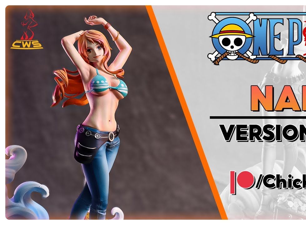 【3d涂装】娜美《海贼王航海王》动漫角色雕刻手办树脂教程 | 作者:cw