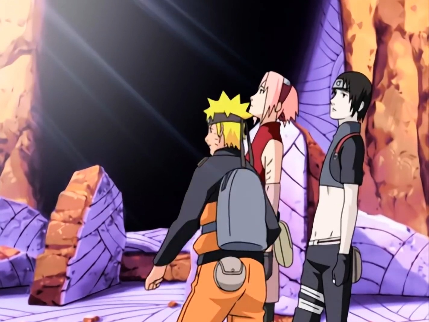 卡卡西班重聚 鸣人小樱终于见到佐助 可惜卡卡西没来