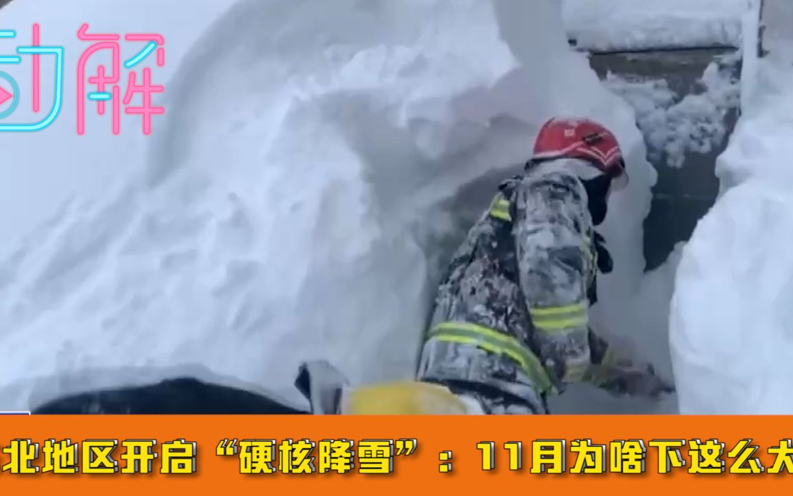 东北地区开启“硬核降雪”:11月为啥下这么大?哔哩哔哩bilibili