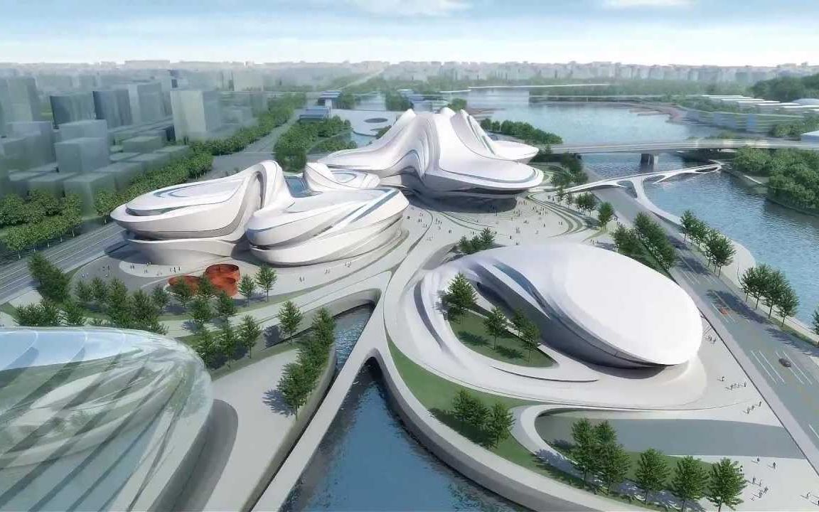 6亿元!扎哈遗作:长沙梅溪湖国际文化艺术中心,超震撼!