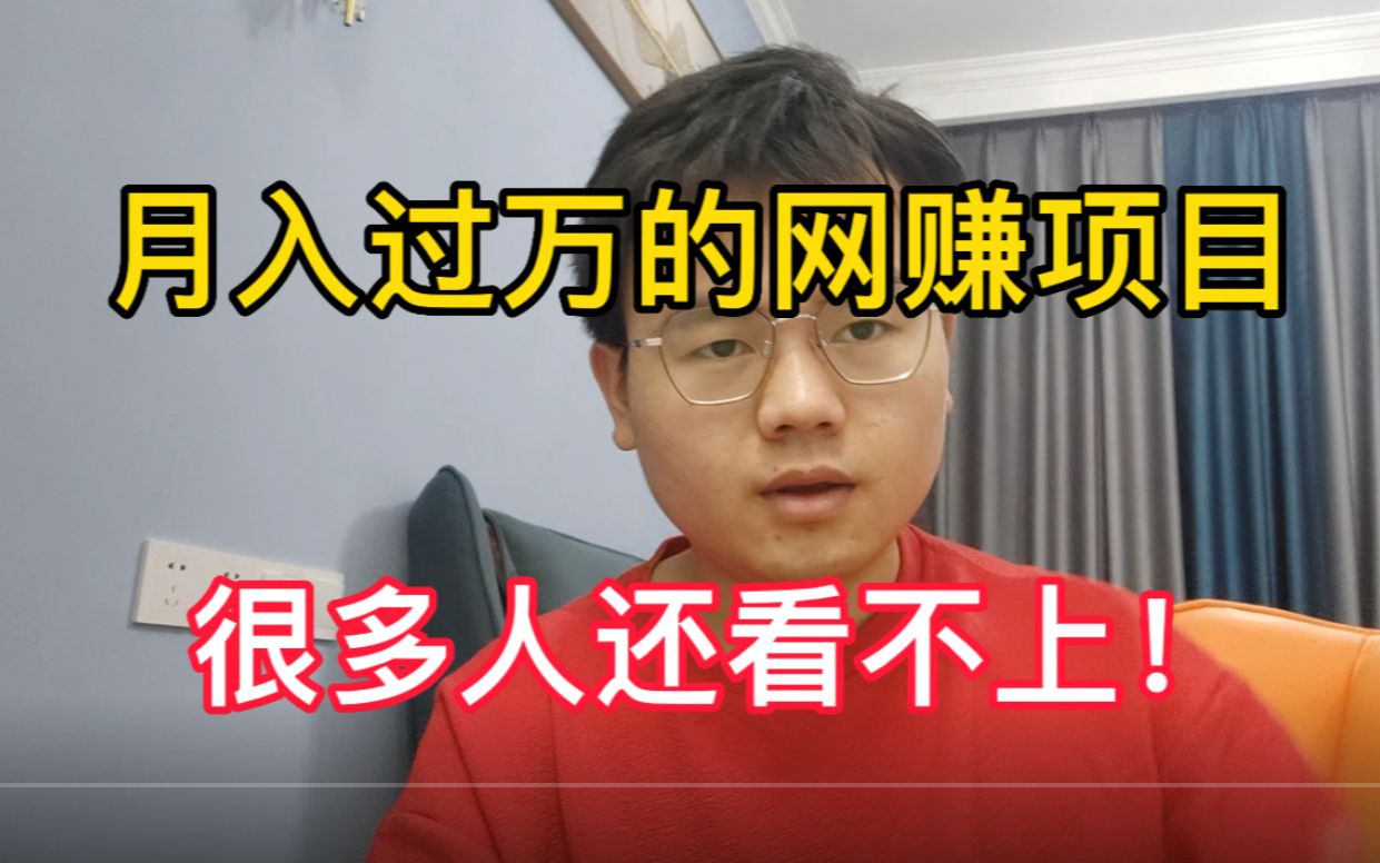 2022最新的网赚项目,实测有效,一天2500块,一年68w,适合宅在家的人!哔哩哔哩bilibili