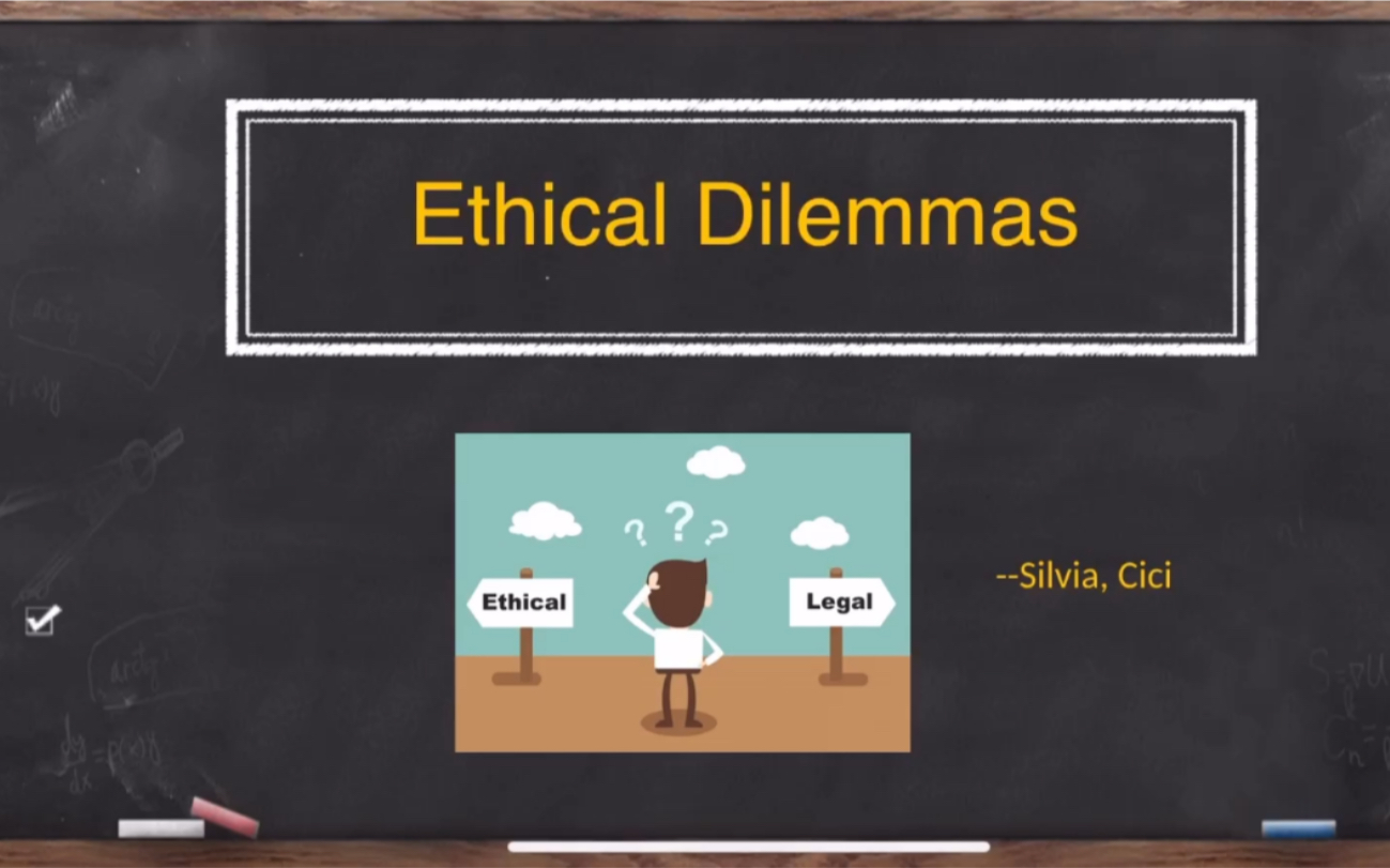 Ethical Dilemmas : )哔哩哔哩bilibili